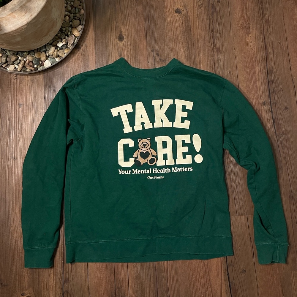 OurSeasns Take Care Bear Sweater